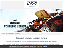 Tablet Screenshot of desguacesvila.com